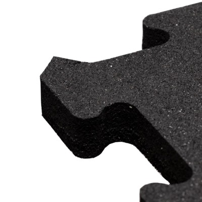 Premium puzzel vloertegel 10mm zwart  6