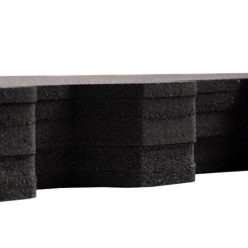 Premium puzzel vloertegel 15 mm zwart 3