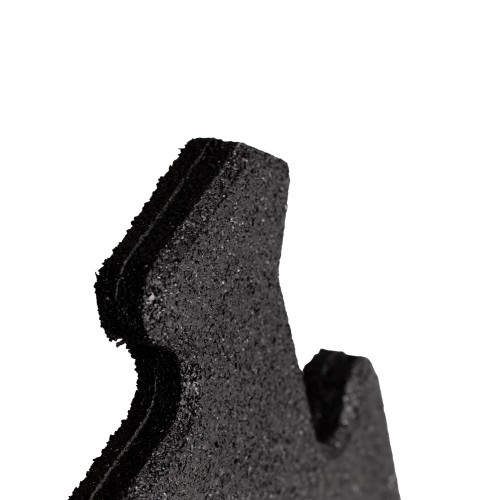 Premium puzzel vloertegel 15 mm zwart 5