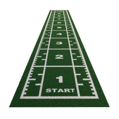 Sprinttrack - kunstgras Premium 10.4 m x 2 m 11