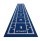 Sprinttrack - kunstgras Premium 15.4 m x 2 m 1