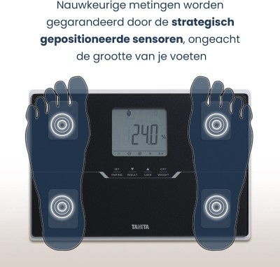 TANITA BC-401 Slimme Weegschaal met Lichaamsanalyse & App 5