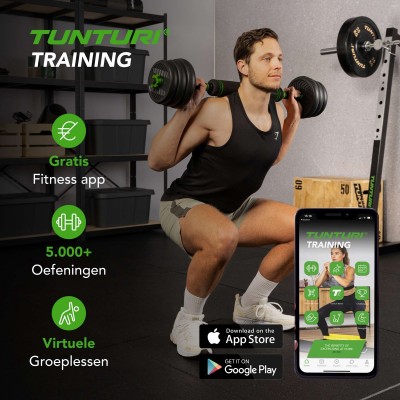 Tunturi dumbbell set 28 kg 2