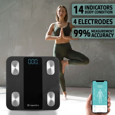 Smart Scale inSPORTline Syncale 20 – intelligente Körperanalysewaage