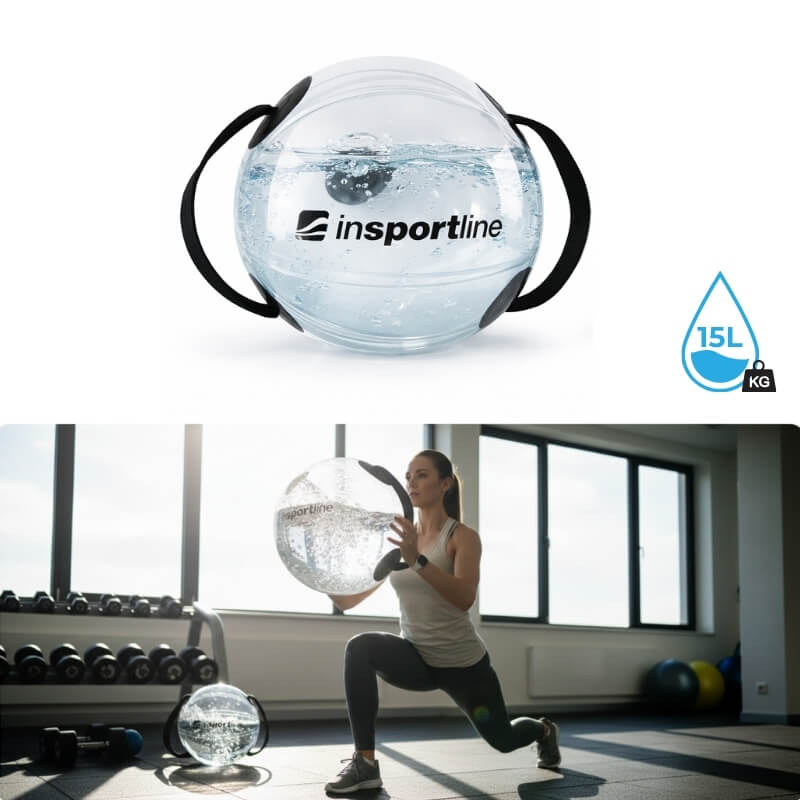 Aqua Ball inSPORTline Flowball – Water Trainingsbal (15 of 30 kg) 1