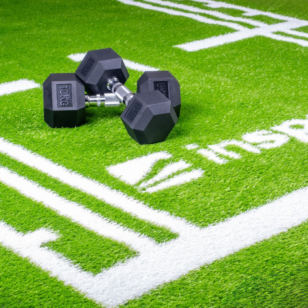 Synthetic Grass Mat inSPORTline Graspet 10,2 × 2 m – Professionelle Sprint- & Sled-Bahn 4