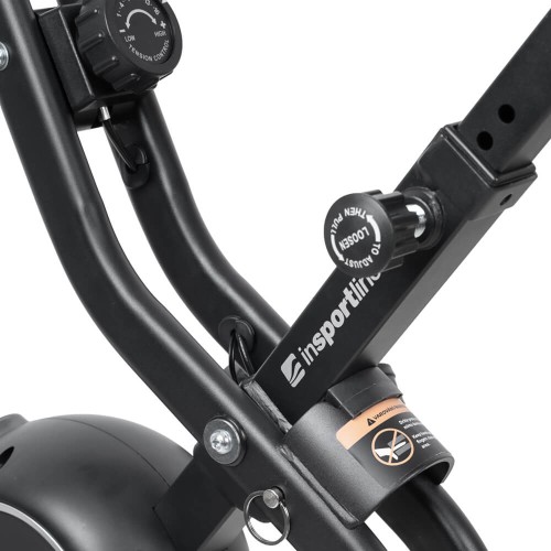 Insportline Klappbarer Heimtrainer – Kompakt & Platzsparend xbike lite 5