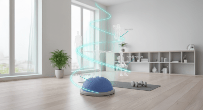 Balancetrainer Insportline Dome Compact - Halve bal  4