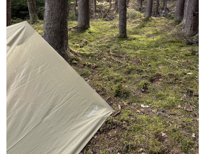 Trimm TRACE – Ultraleichtes Tarp Shelter für 1–2 Personen 1