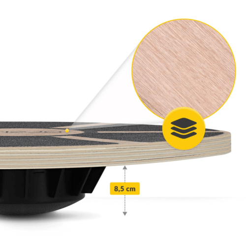 Sportbay Anti Slip Wooden Balance Board 5