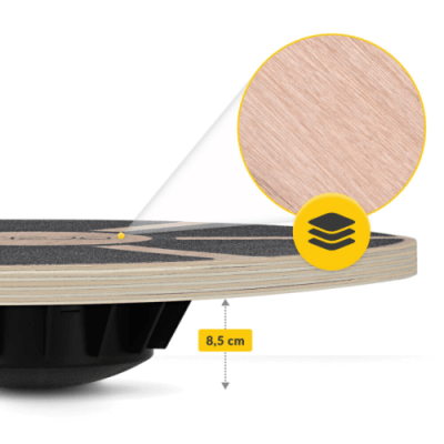 Sportbay Anti Slip Wooden Balance Board 5