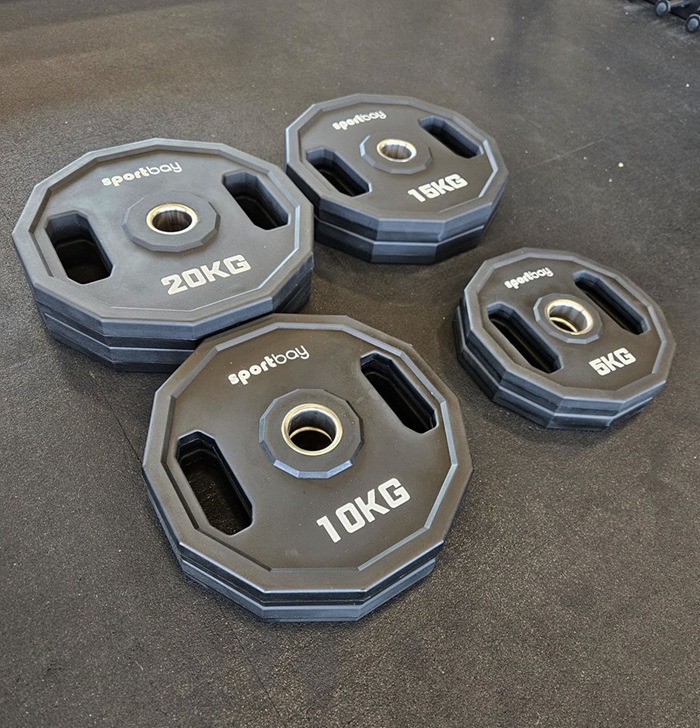 Sportbay® CPU Hantelscheiben Set 100 kg