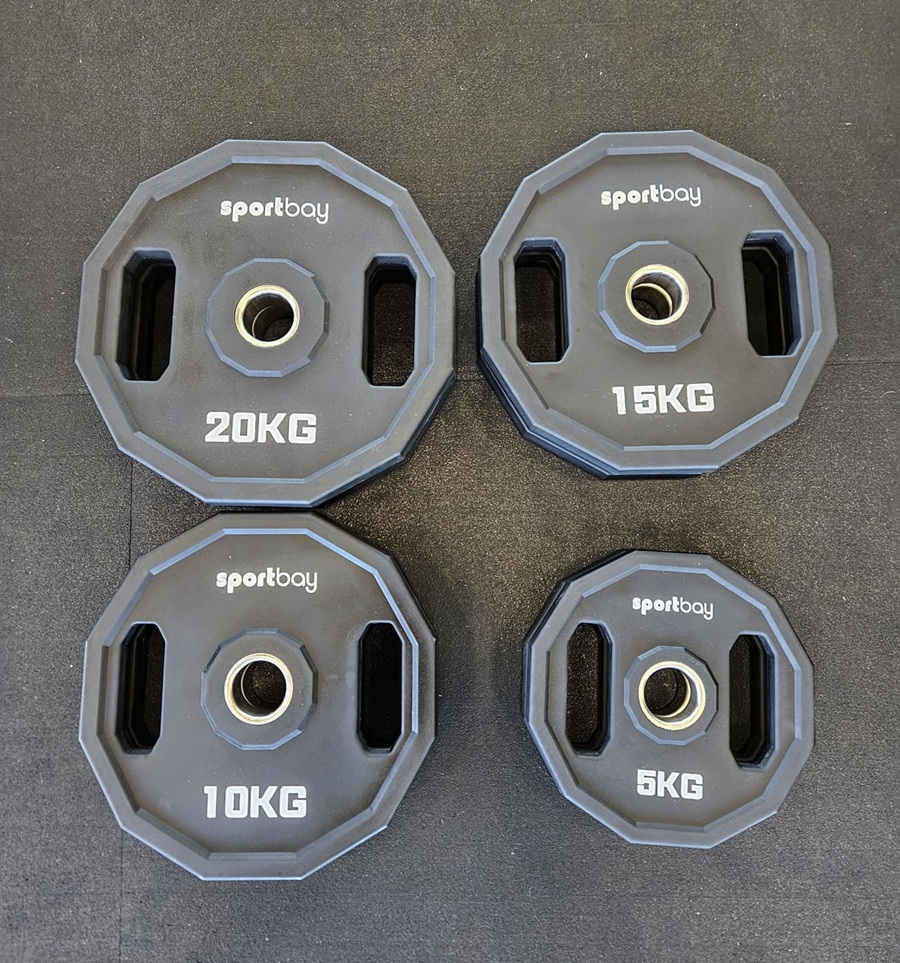 Sportbay® CPU Hantelscheiben Set 100 kg 1