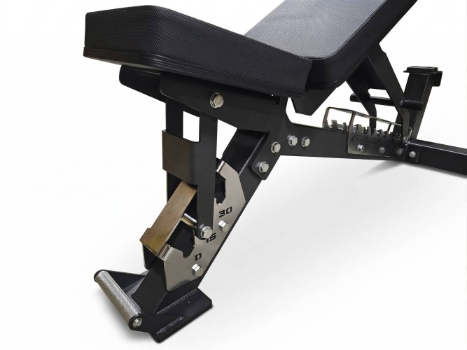 Kraftstation – Verstellbare Hantelbank, 220kg Hex-Hanteln & 3-stufiges Rack 4