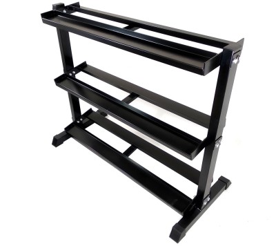 Kraftstation – Verstellbare Hantelbank, 220kg Hex-Hanteln & 3-stufiges Rack 8