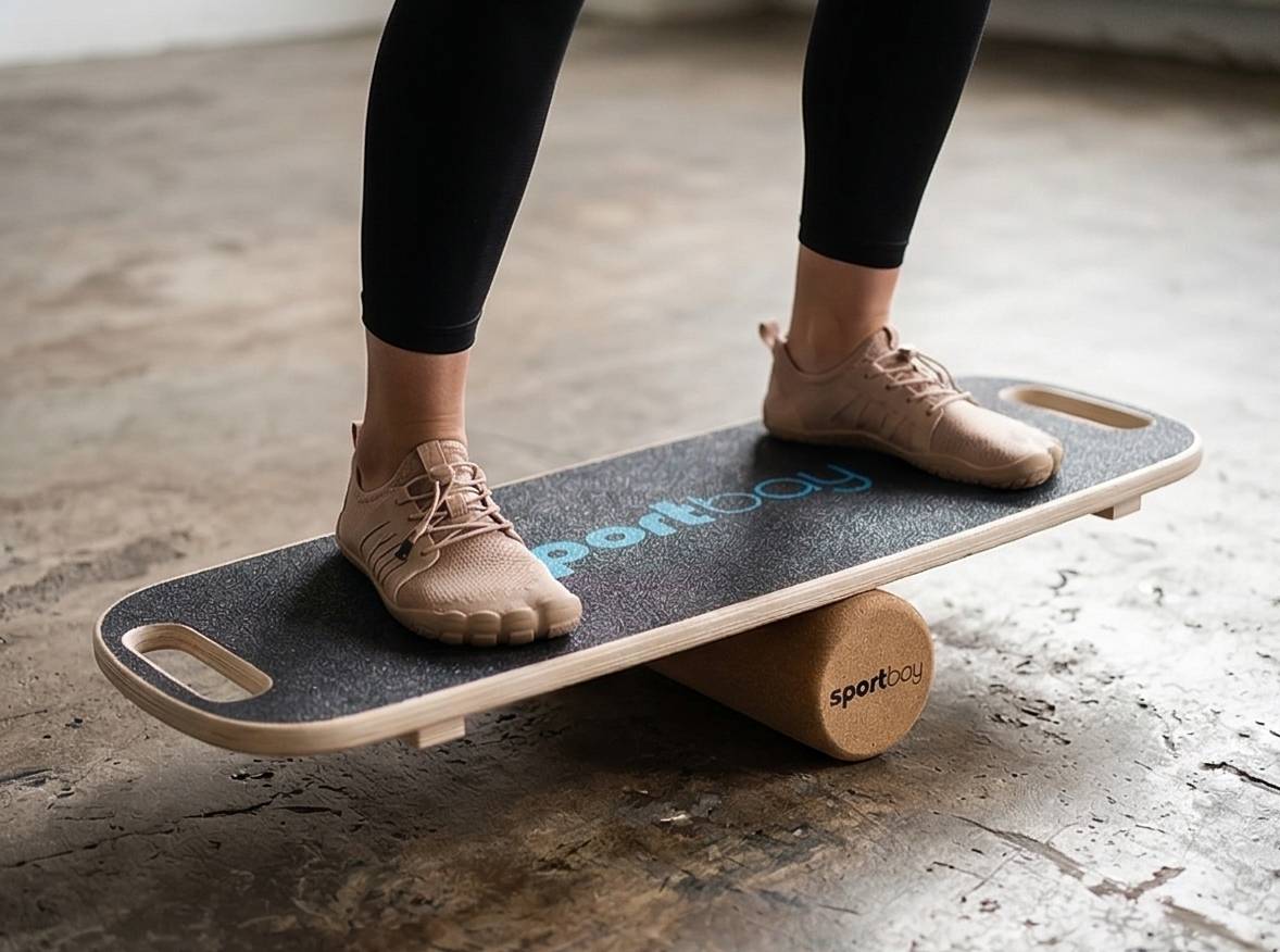 Balance Board mit Rolle Sportbay Challenge V1 5