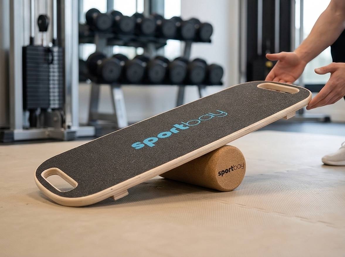 Balance Board mit Rolle Sportbay Challenge V1 6