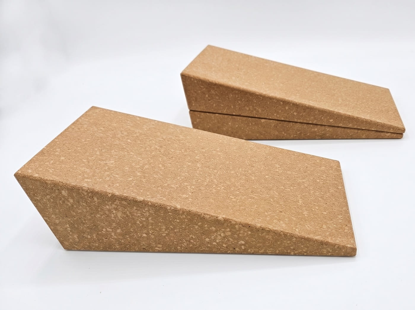Sportbay® Squat Wedge Blocks Set (3 pcs) – Cork Heel Elevation Blocks