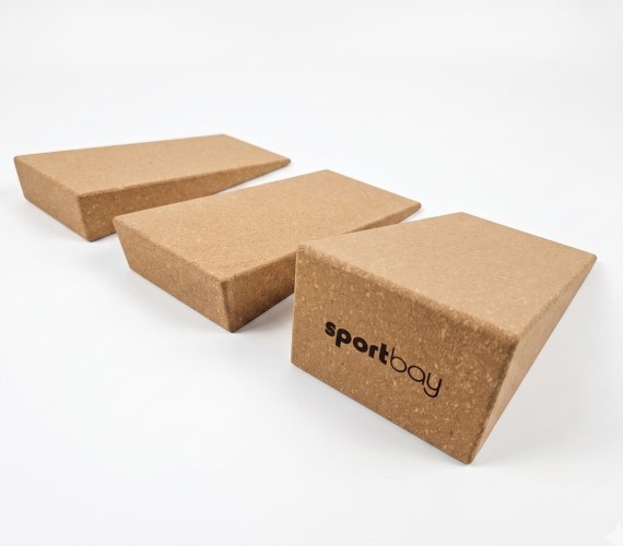 Sportbay® Squat Wedge Blocks Set (3 pcs) – Cork Heel Elevation Blocks 2