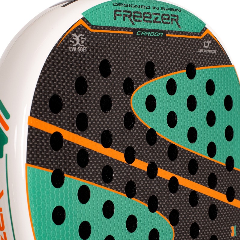 RACKET PADEL SOFTEE FREEZER CARBON 3K GREEN SFT