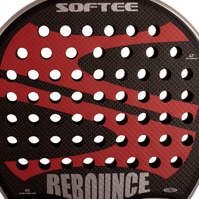 Padelschläger Softee Rebounce Red 3K 4