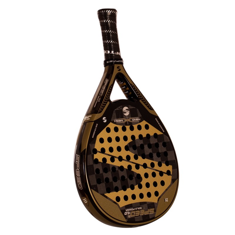 Padelschläger Softee Speed Gold Power 4.0 Nano Mesh 5