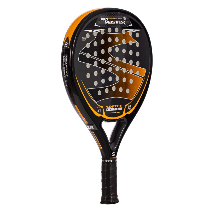 SOFTEE PRO MASTER EVOLUTION ORANGE PADEL RACKET