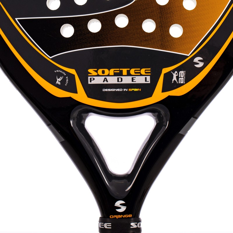 SOFTEE PRO MASTER EVOLUTION ORANGE PADEL RACKET