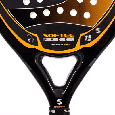 SOFTEE PRO MASTER EVOLUTION ORANGE PADEL RACKET