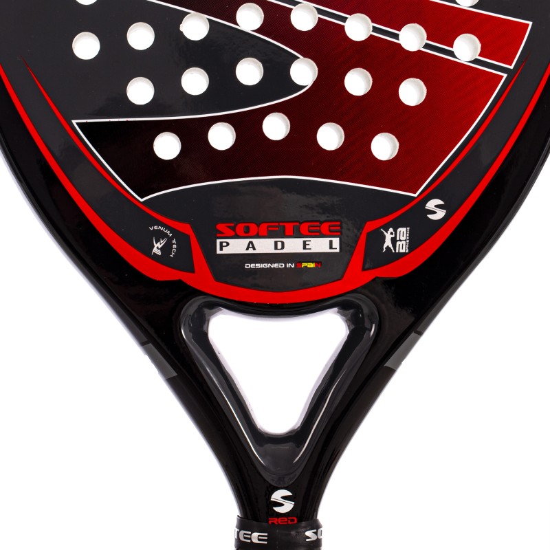 SOFTEE PRO MASTER EVOLUTION RED PADEL RACKET