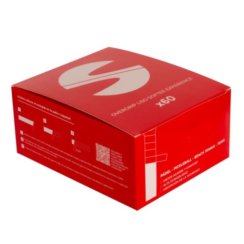 BOX OF 60 OVERGRIPS SMOOTH SOFTEE EXPERIENCE