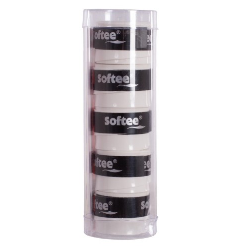 PACK OF 5 OVERGRIPS SMOOTH SOFTEE TECH