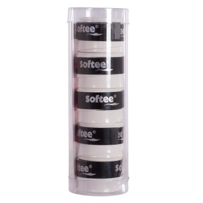 PACK OF 5 OVERGRIPS SMOOTH SOFTEE TECH