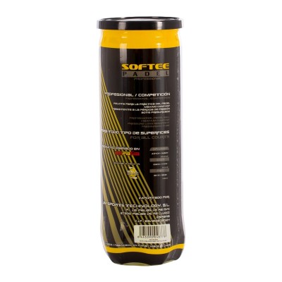 TUBE OF 3 PADEL BALLS SOFTEE SPEED