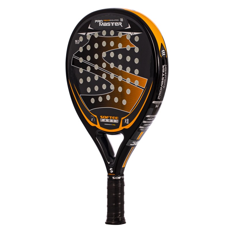 SOFTEE PRO MASTER EVOLUTION ORANGE PADEL RACKET