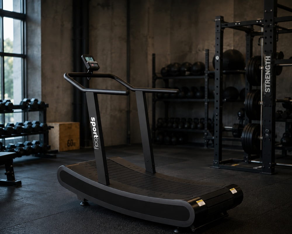 Professional Motorless Curved Treadmill for Elite Training 4