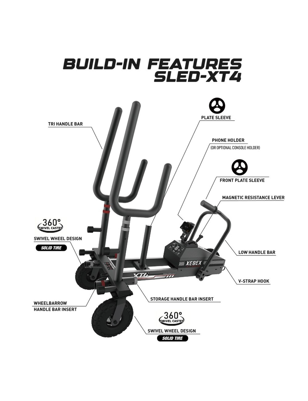 XEBEX Sled XT4 3