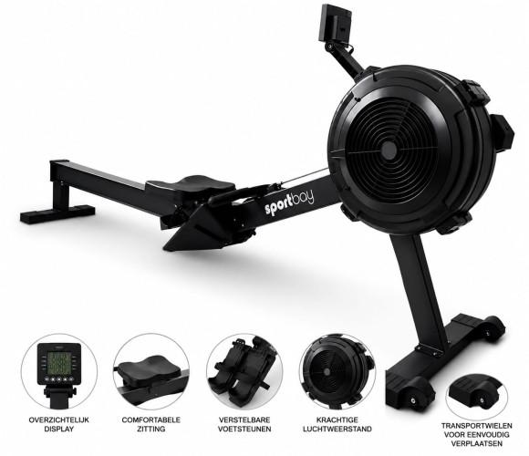 Sportbay CrossFit Air Rower 9