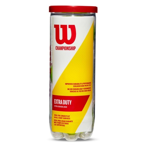 Wilson Championship Extra Duty XD Tennisballen 1