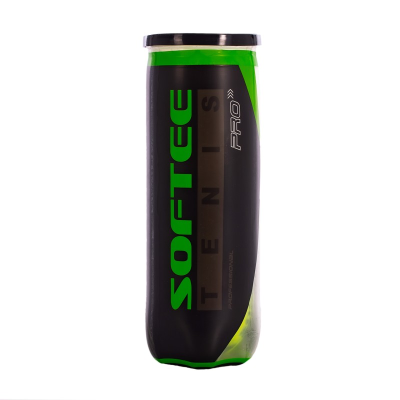 SOFTEE PRO Tennisballen – Koker met 3 Ballen 3