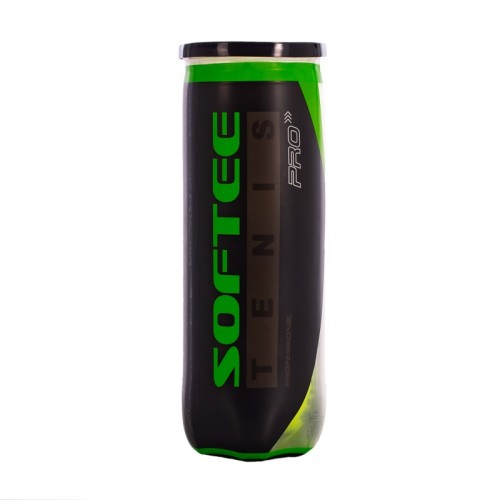 SOFTEE PRO Tennisballen – Koker met 3 Ballen 3