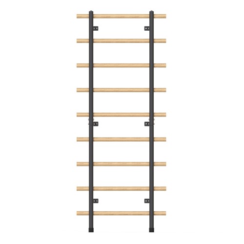 Wall Bars inSPORTline Wootaline 220 x 80 cm w/ Pull-Up Bar & Parallel Bars 2
