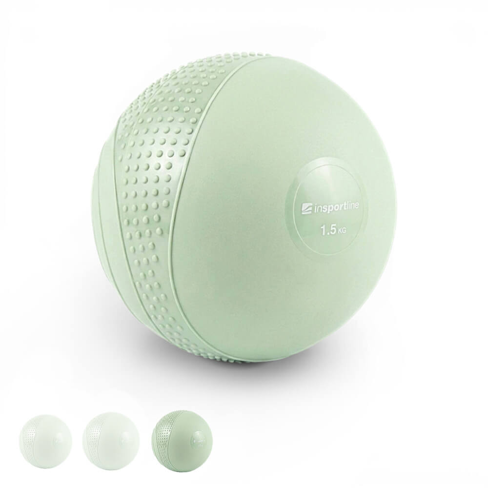 Mini Medicine Ball inSPORTline Sendelar – 0.5 / 1 / 1.5 kg 3