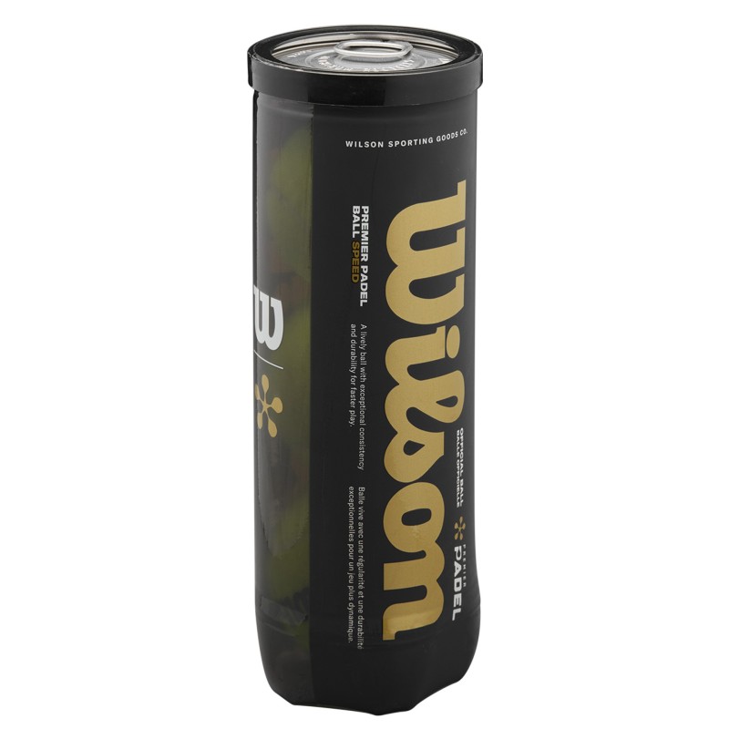 Wilson Premier Speed Padelballen – Tube 3 stuks