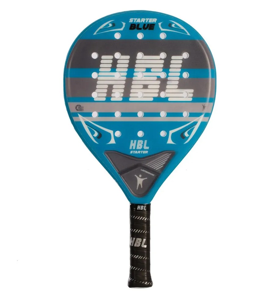 HBL Starter Blue Light Padelracket – Lichtgewicht – Teardrop