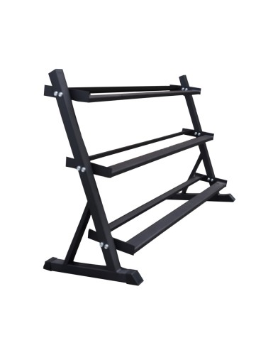 HEX Dumbbell Rack AC-178 | 3-laags | voor 12 paar dumbbells 1