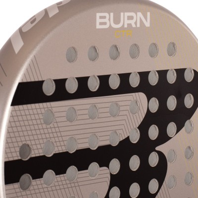 Bullpadel Burn Control White – Padelschläger 1