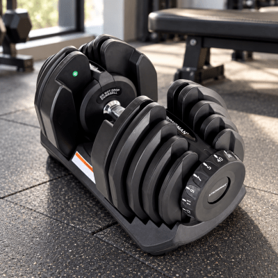 Strongman Duo-tech 40 kg verstelbare dumbbell 3