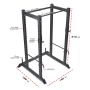 Gymstick Alpha Power Rack 75 x 75 mm 5