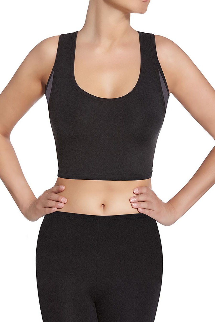 Bas Black fitness top Teamtop 30